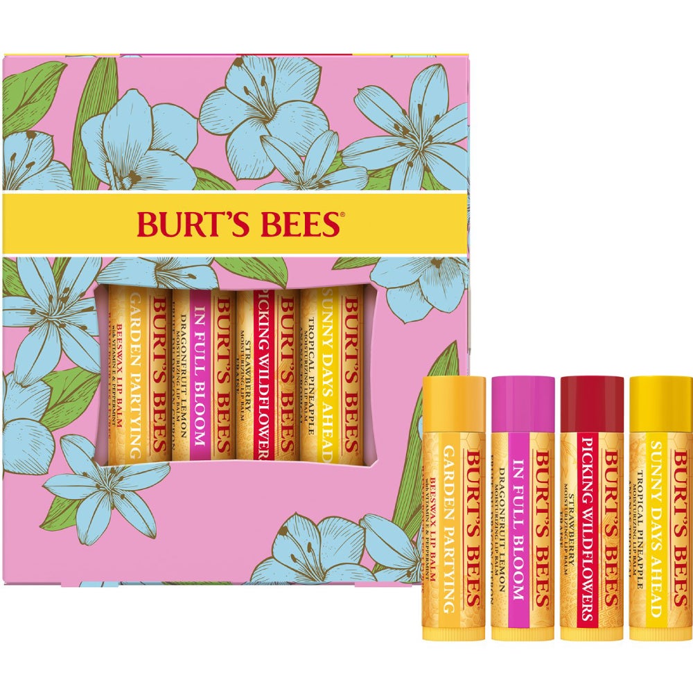 Burt’s Bees In Full Bloom Lip Balm Gift Set